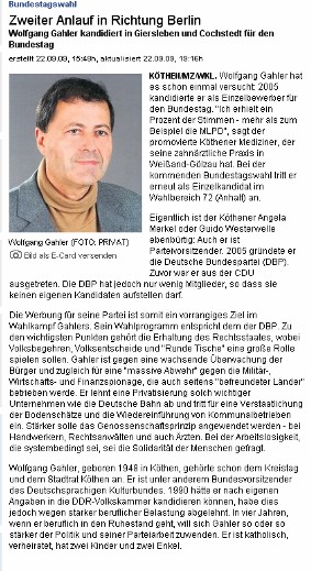 MZ Artikel vom 18.09.2009